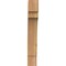 Ekena Millwork 3 1/2"W x 12"D x 24"H Merced Smooth Knee Brace, Western Red Cedar BRC04X12X24MRC00SWR - alternate 4